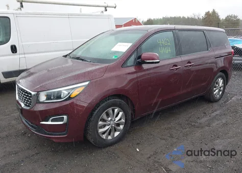 2020 Kia Sedona Lx из США, поврежденный, VIN KNDMB5C13L6618928